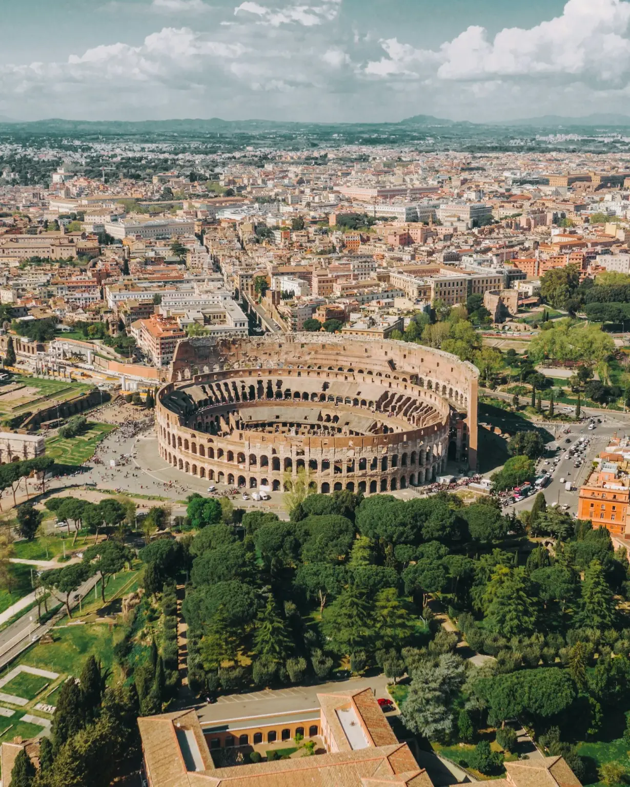 Rome from above
